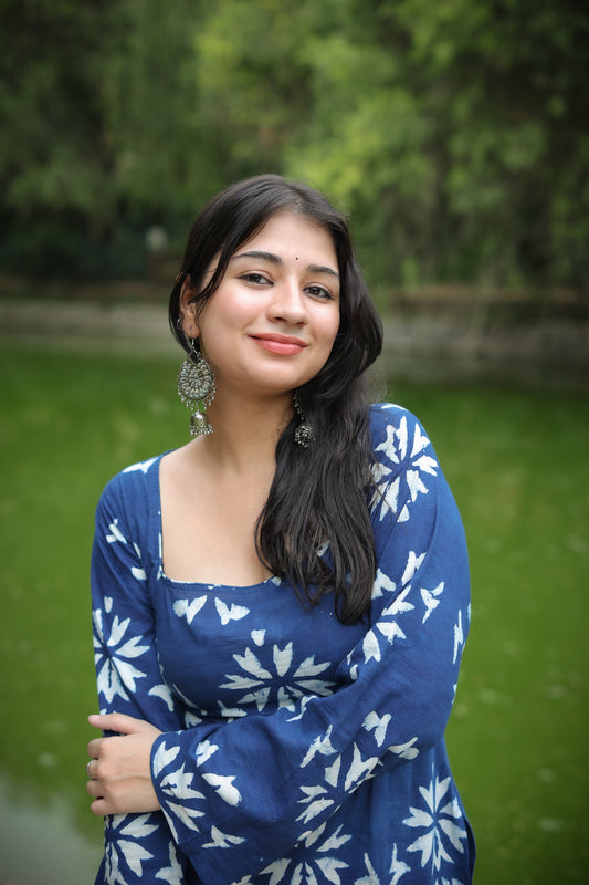 Geet Indigo Short Kurti