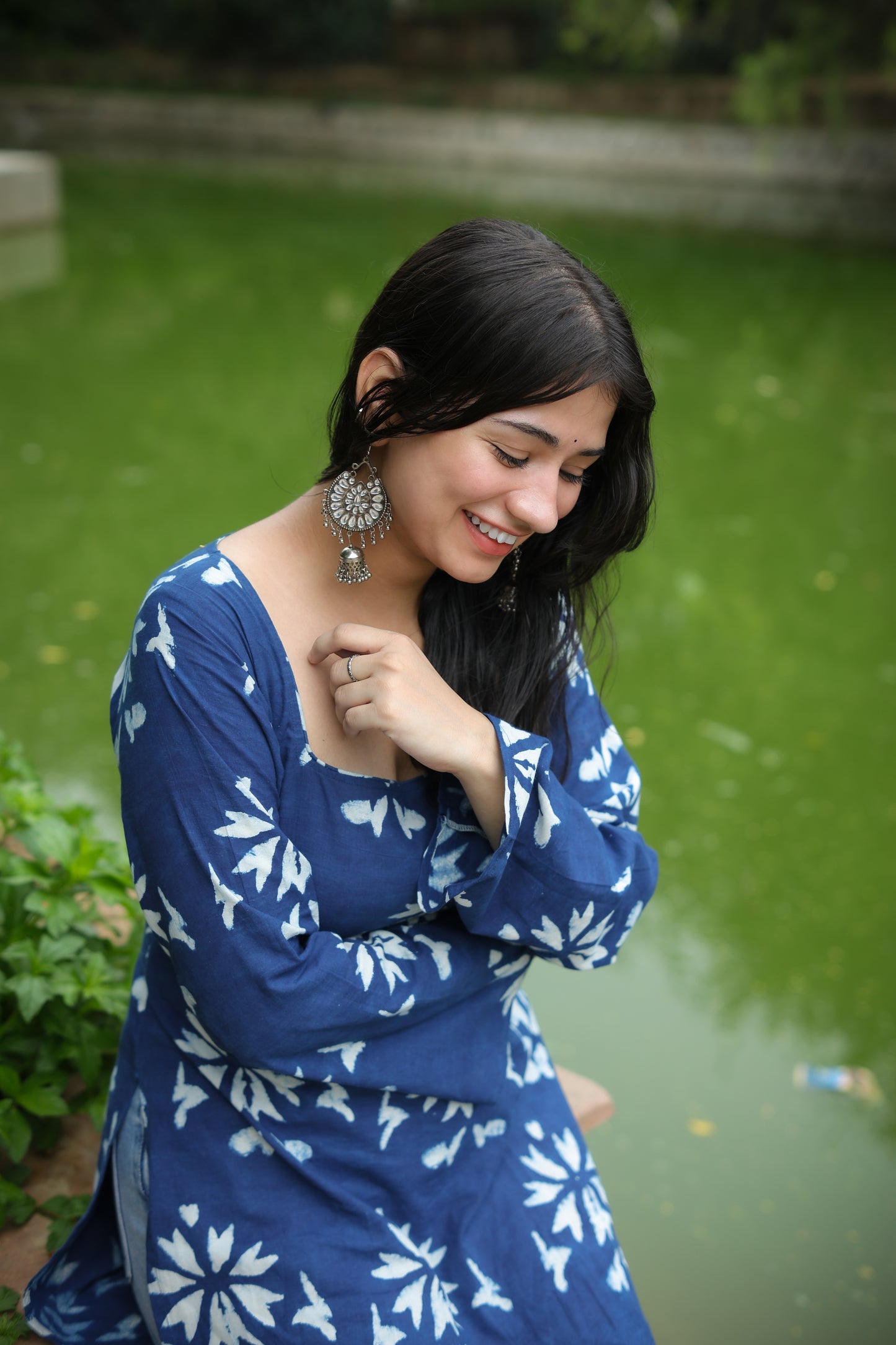 Geet Indigo Short Kurti